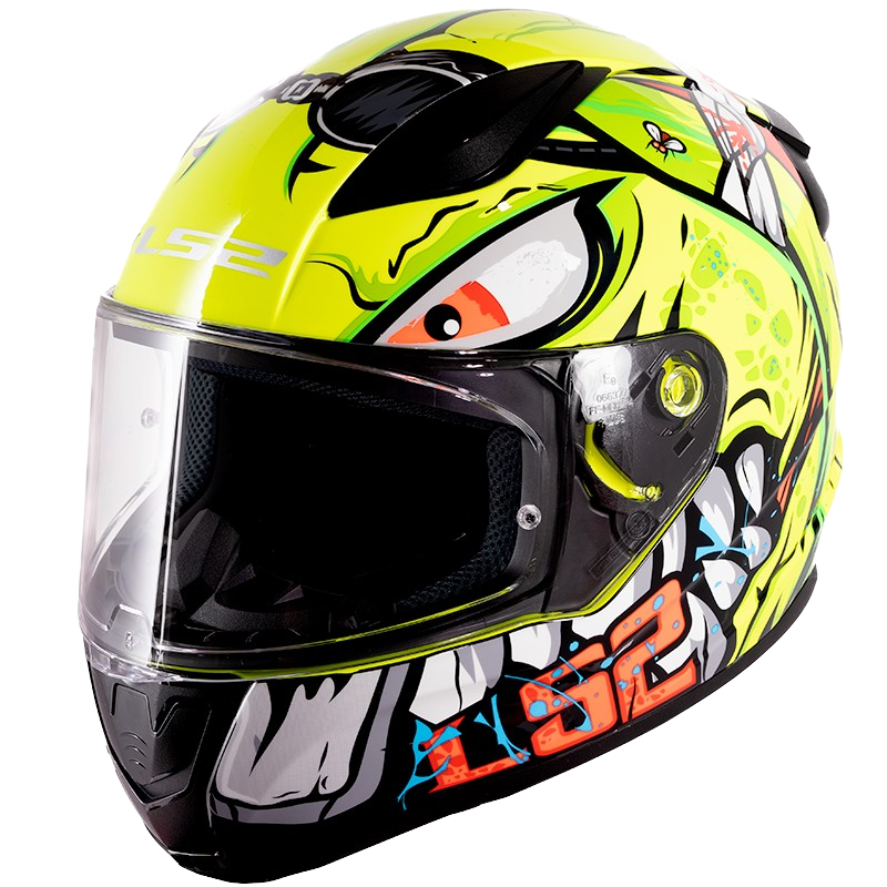 קסדת LS2 FF353 RAPID II BADASS YELLOW