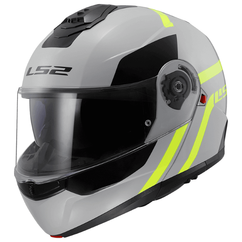 קסדת LS2 FF908 STROBE II AUTOX GREY H-V YELLOW
