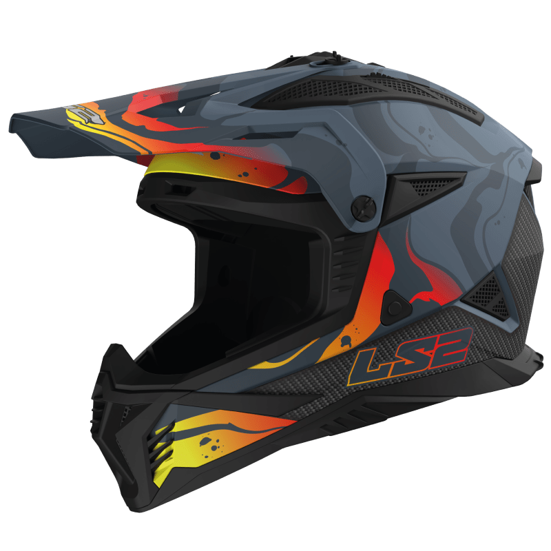 קסדת LS2 MX708 FAST II WASH GREY