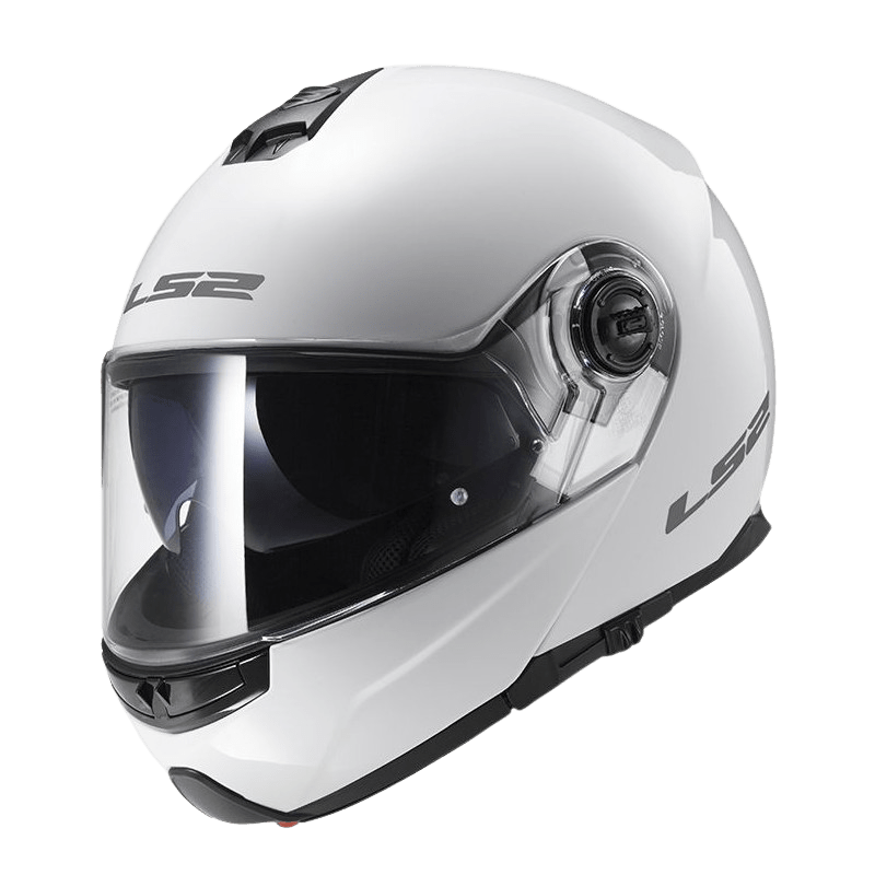 קסדת LS2 FF325 STROBE GLOSS WHITE