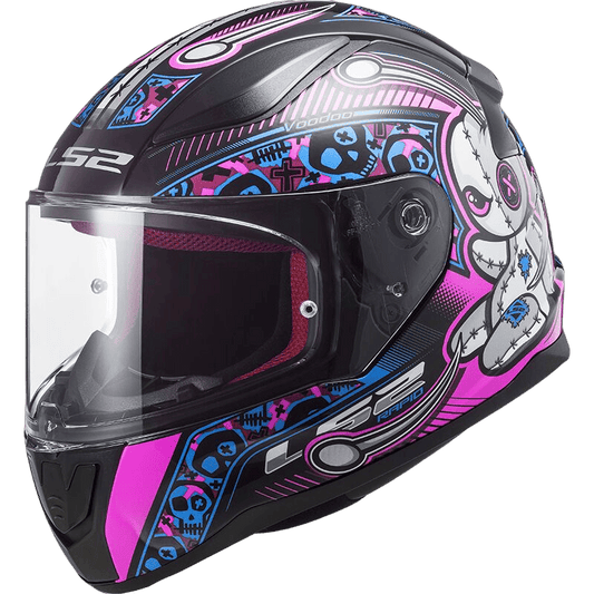 קסדת ילדים LS2 FF353 MINI VOODOO PINK