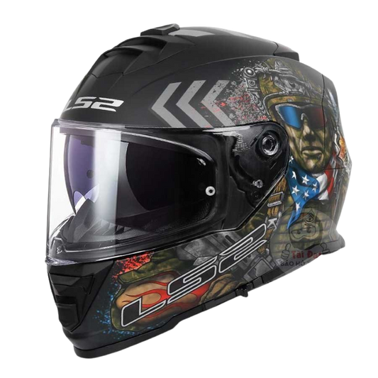 קסדת LS2 FF800 STORM II COMMANDO