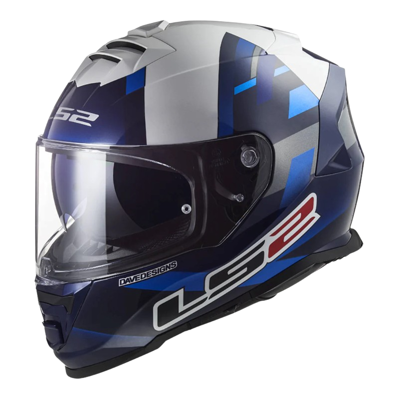 קסדת LS2 FF800 STORM II MCPHEE BLUE