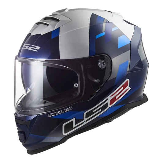 קסדת LS2 FF800 STORM II MCPHEE BLUE