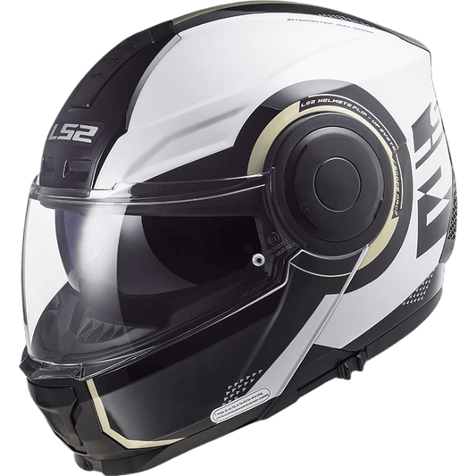 קסדת LS2 FF902 SCOPE WHITE TITANIUM