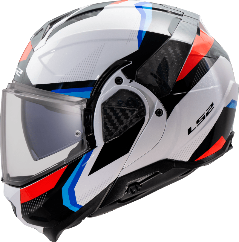 קסדת LS2 FF910 ADVANT II TRIPLE WHITE BLUE