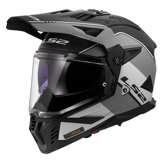 קסדת LS2 MX702 PIONEER II RALLY MATT GREY BLACK