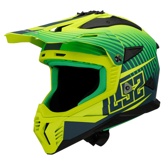 קסדת LS2 MX708 FAST II DUCK YELLOW
