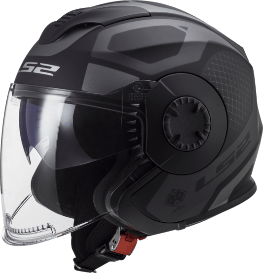 קסדת LS2 OF570 VERSO MARKER BLACK