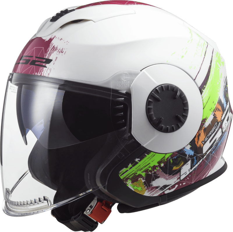 קסדת LS2 OF570 VERSO SPRING WHITE