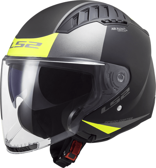 קסדת LS2 OF600 COPTER II URBANE YELLOW