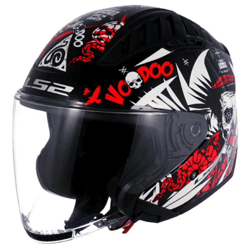 קסדת LS2 OF600 COPTER II VOODOO RED