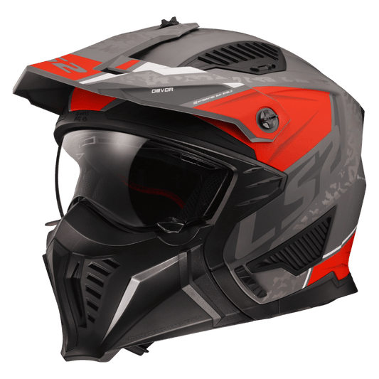 קסדת LS2 OF606 DRIFTER DEVOR RED