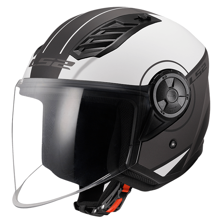 קסדת LS2 OF616 AIRFLOW II COVER WHITE GREY